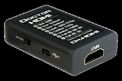 Achterzijde DR HDMI met bank overzicht en USB aansluiting